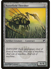 Magic: The Gathering Razorfield Thresher (197) Moderately Played