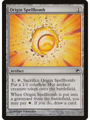 Magic: The Gathering Origin Spellbomb (189) Moderately Played