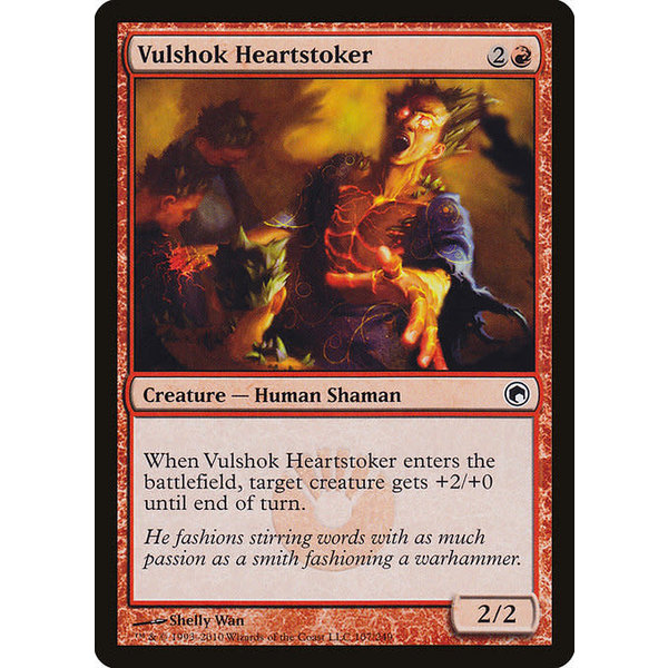 Magic: The Gathering Vulshok Heartstoker (107) Moderately Played