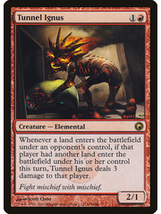 Magic: The Gathering Tunnel Ignus (105) Lightly Played