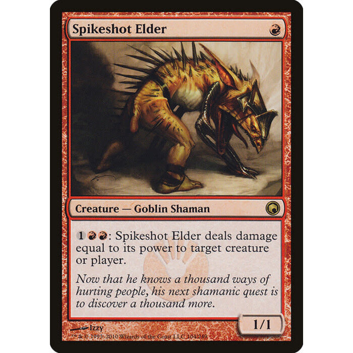 Magic: The Gathering Spikeshot Elder (104) Moderately Played
