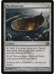 Magic: The Gathering Myr Reservoir (183) Moderately Played