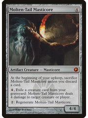 Magic: The Gathering Molten-Tail Masticore (177) Moderately Played
