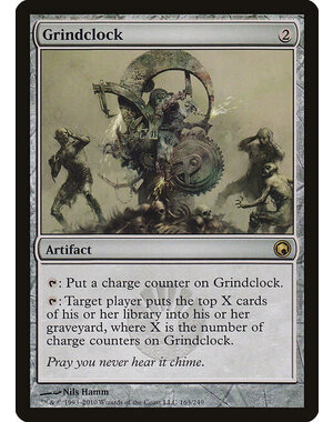 Magic: The Gathering Grindclock (163) Moderately Played