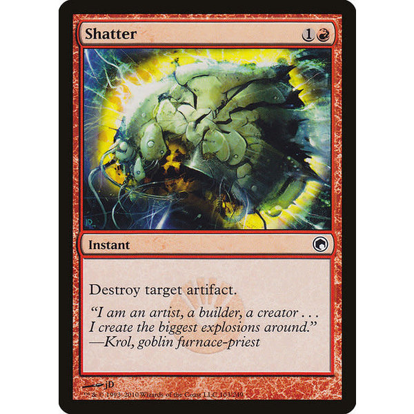 Magic: The Gathering Shatter (103) Moderately Played