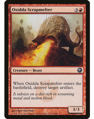 Magic: The Gathering Oxidda Scrapmelter (101) Moderately Played