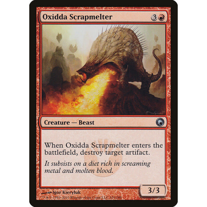 Magic: The Gathering Oxidda Scrapmelter (101) Moderately Played