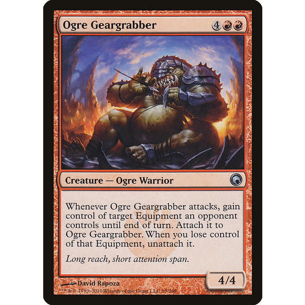 Magic: The Gathering Ogre Geargrabber (099) Moderately Played