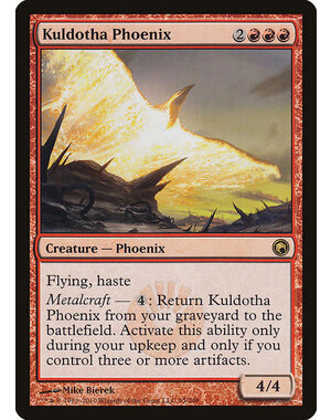 Magic: The Gathering Kuldotha Phoenix (095) Moderately Played