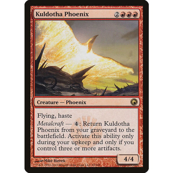 Magic: The Gathering Kuldotha Phoenix (095) Moderately Played