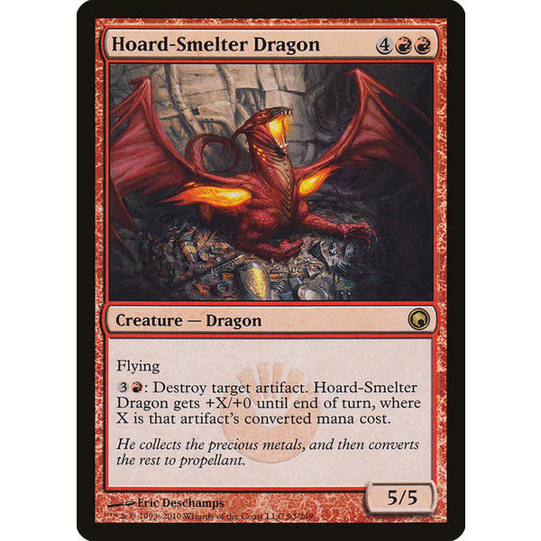 Magic: The Gathering Hoard-Smelter Dragon (093) Moderately Played