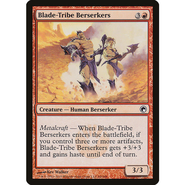 Magic: The Gathering Blade-Tribe Berserkers (084) Moderately Played
