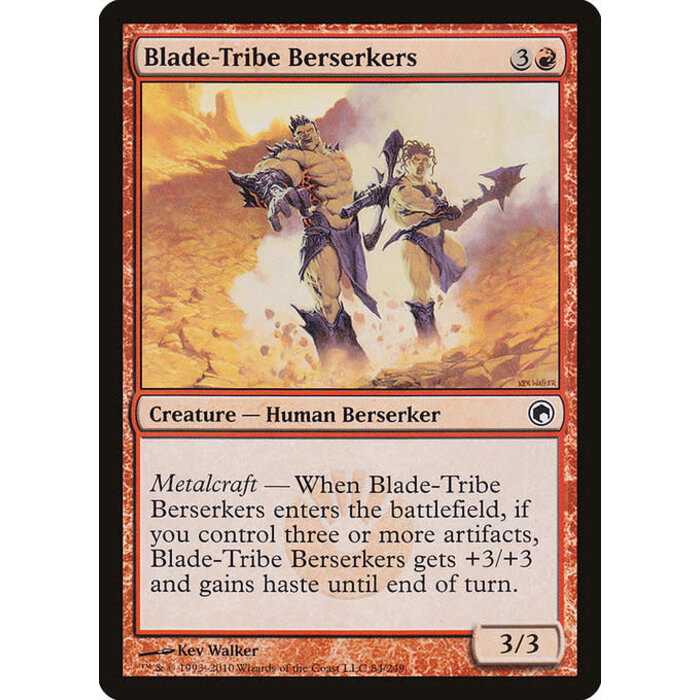 Magic: The Gathering Blade-Tribe Berserkers (084) Moderately Played