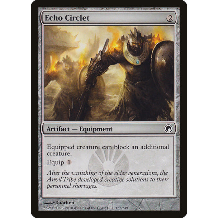 Magic: The Gathering Echo Circlet (153) Moderately Played