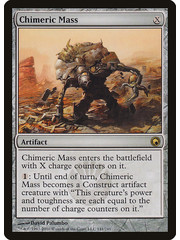 Magic: The Gathering Chimeric Mass (141) Moderately Played