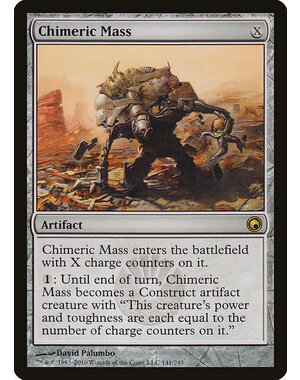 Magic: The Gathering Chimeric Mass (141) Moderately Played