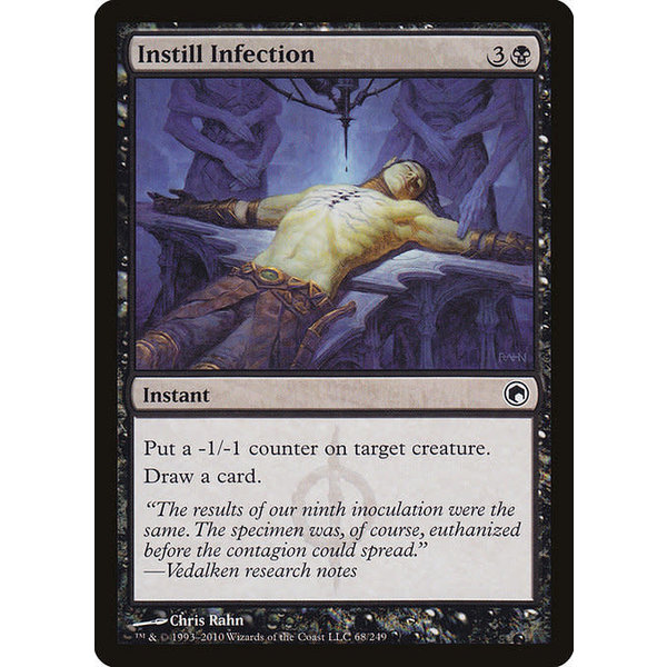 Magic: The Gathering Instill Infection (068) Lightly Played