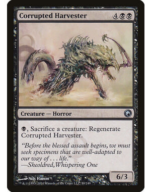 Magic: The Gathering Corrupted Harvester (059) Lightly Played
