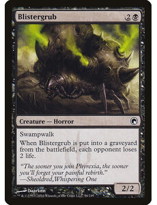 Magic: The Gathering Blistergrub (056) Moderately Played