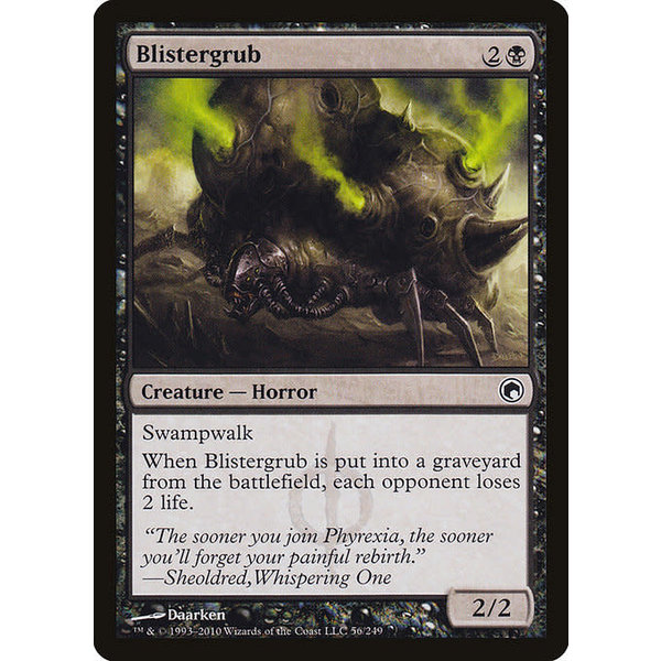 Magic: The Gathering Blistergrub (056) Moderately Played