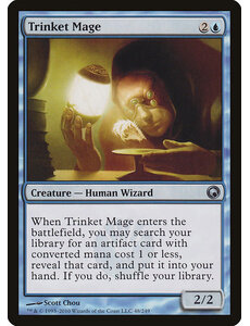 Magic: The Gathering Trinket Mage (048) Lightly Played