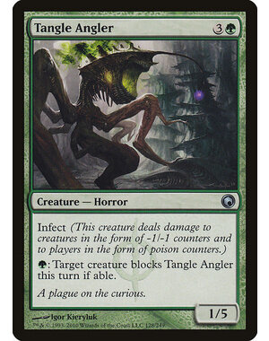 Magic: The Gathering Tangle Angler (128) Moderately Played