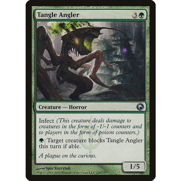 Magic: The Gathering Tangle Angler (128) Moderately Played