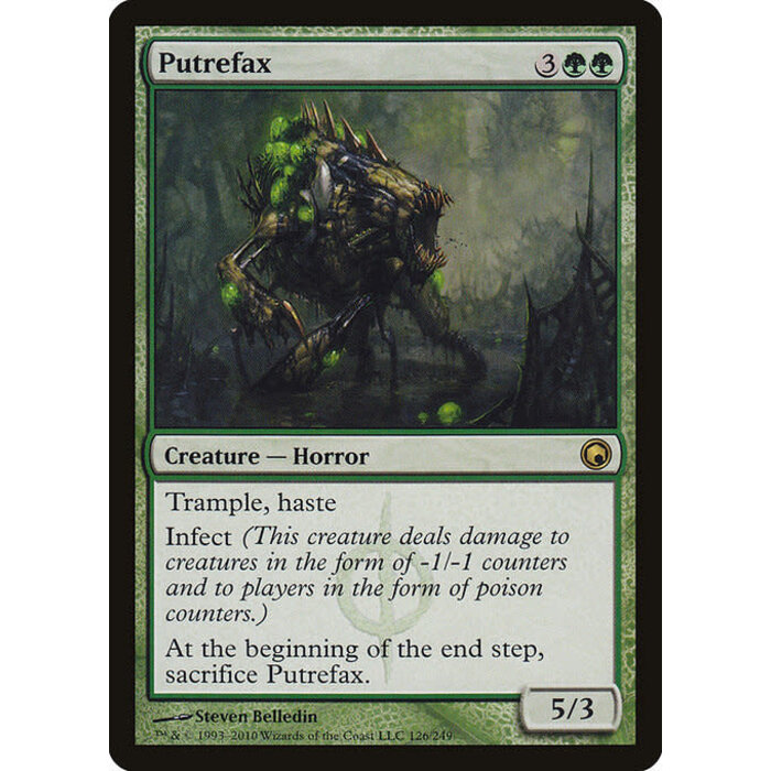 Magic: The Gathering Putrefax (126) Moderately Played