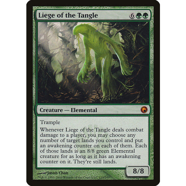 Magic: The Gathering Liege of the Tangle (123) Lightly Played