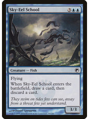 Magic: The Gathering Sky-Eel School (044) Moderately Played