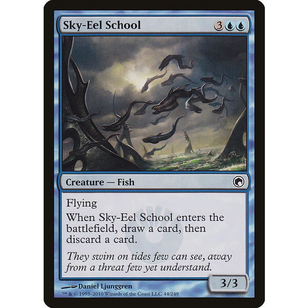 Magic: The Gathering Sky-Eel School (044) Moderately Played