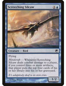 Magic: The Gathering Screeching Silcaw (042) Moderately Played