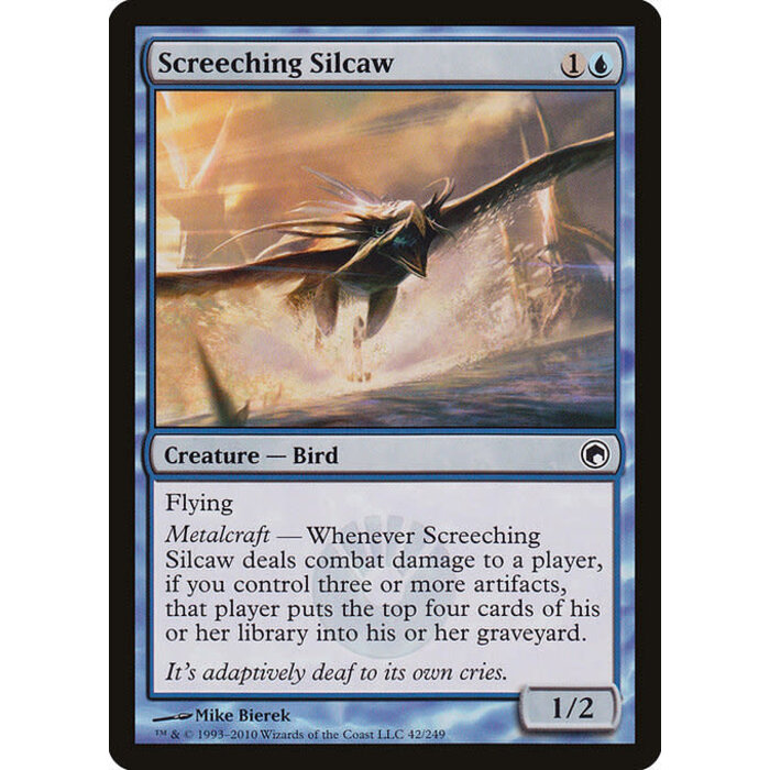 Magic: The Gathering Screeching Silcaw (042) Moderately Played