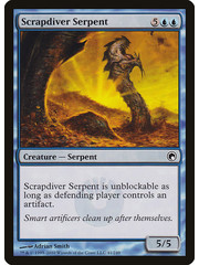 Magic: The Gathering Scrapdiver Serpent (041) Moderately Played