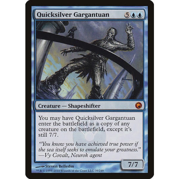 Magic: The Gathering Quicksilver Gargantuan (039) Moderately Played