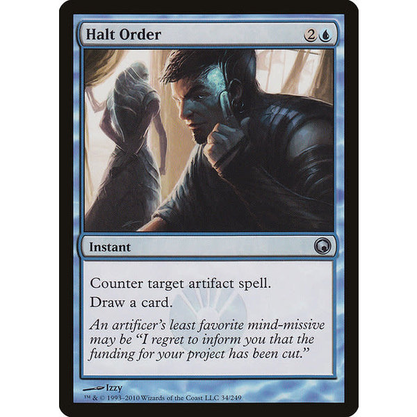 Magic: The Gathering Halt Order (034) Moderately Played