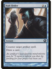 Magic: The Gathering Halt Order (034) Moderately Played Foil