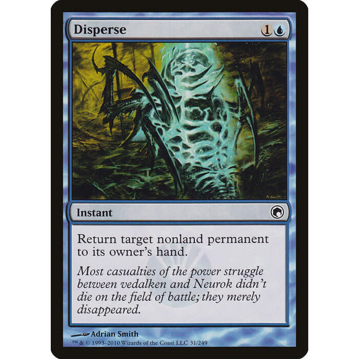 Magic: The Gathering Disperse (031) Moderately Played