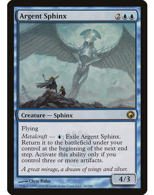 Magic: The Gathering Argent Sphinx (028) Moderately Played