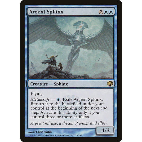 Magic: The Gathering Argent Sphinx (028) Moderately Played