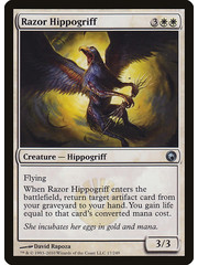 Magic: The Gathering Razor Hippogriff (017) Moderately Played