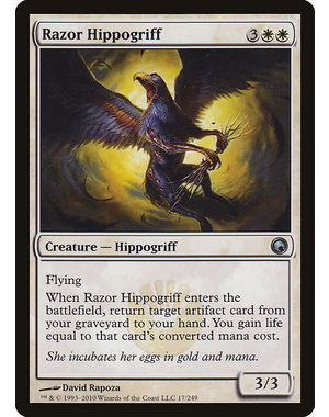Magic: The Gathering Razor Hippogriff (017) Moderately Played