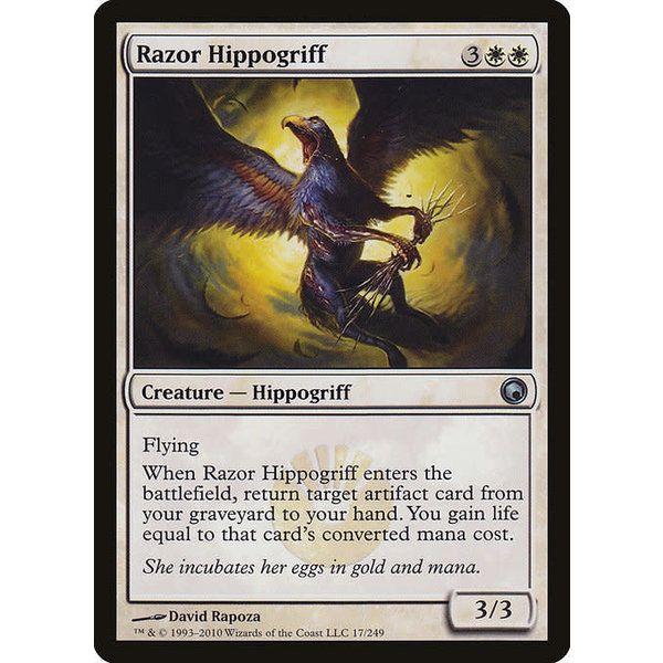 Magic: The Gathering Razor Hippogriff (017) Moderately Played