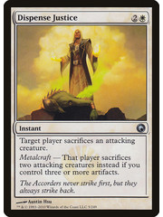 Magic: The Gathering Dispense Justice (005) Moderately Played