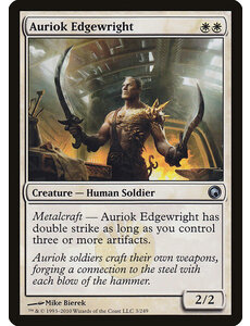 Magic: The Gathering Auriok Edgewright (003) Moderately Played