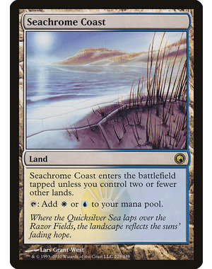 Magic: The Gathering Seachrome Coast (229) Moderately Played