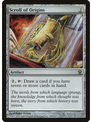 Magic: The Gathering Scroll of Origins (159) Moderately Played