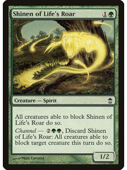 Magic: The Gathering Shinen of Life's Roar (149) Moderately Played