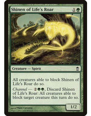 Magic: The Gathering Shinen of Life's Roar (149) Moderately Played