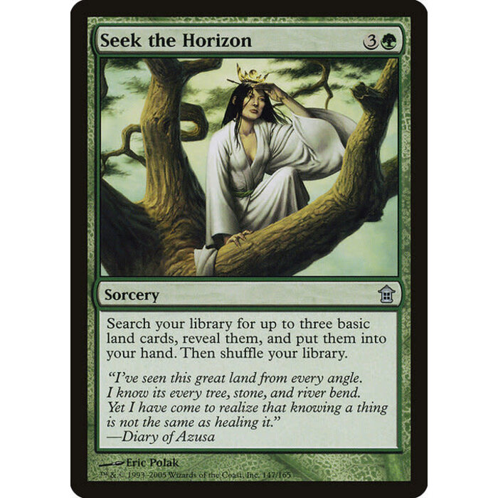 Magic: The Gathering Seek the Horizon (147) Moderately Played